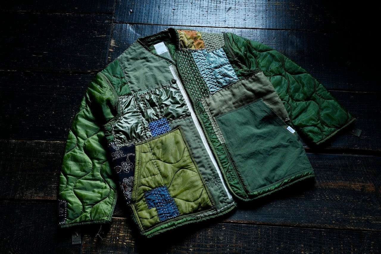 SASHIKO MILITARY LINER JACKET