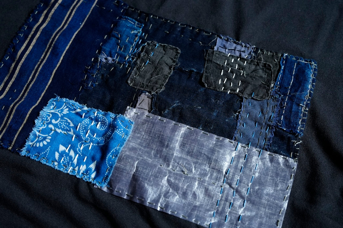 BORO FRAGMENTS L/S TEE