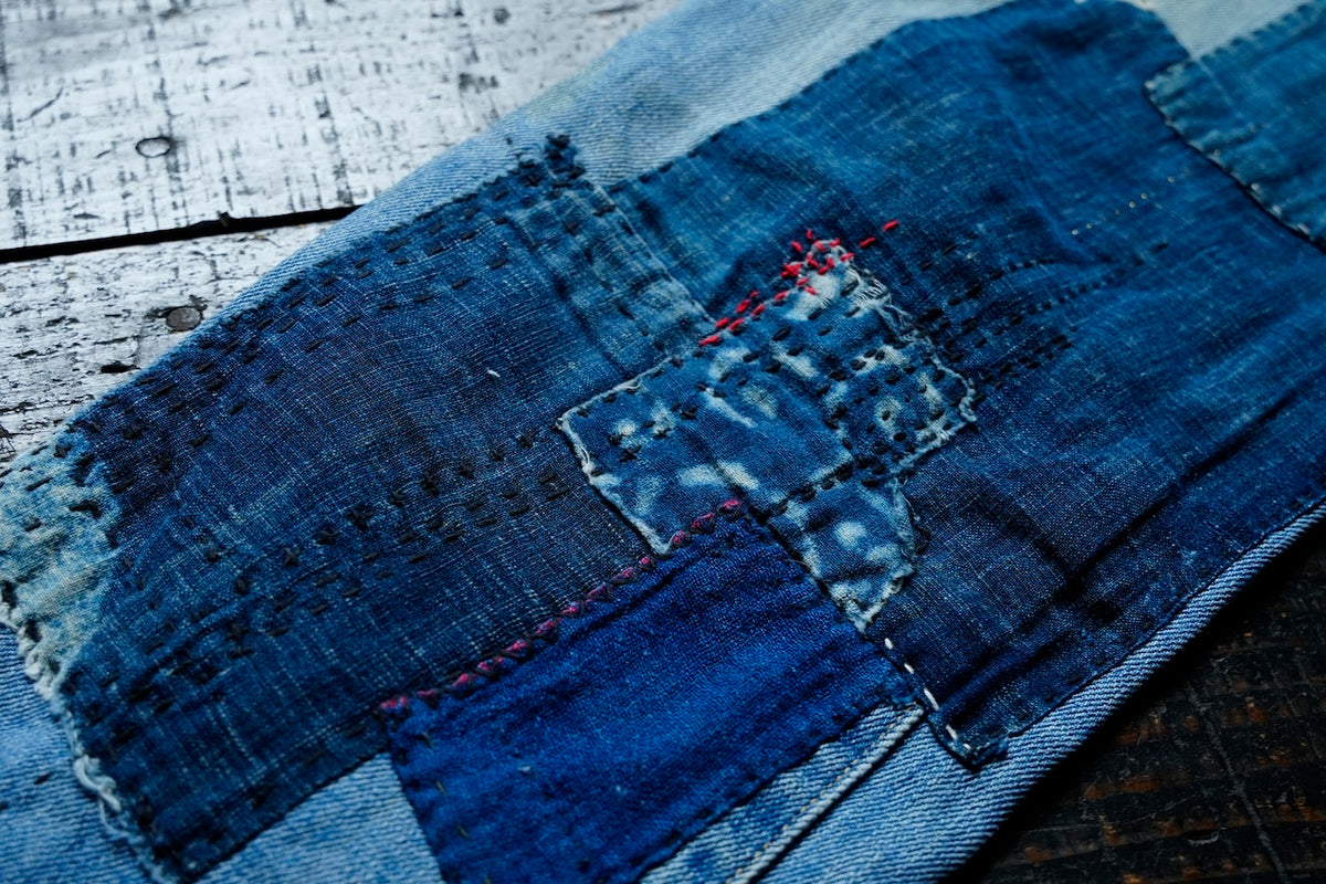 Sashiko Denim Pants 006