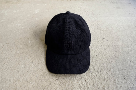 Sashiko Baseball Cap / Ultimate Black "一松"