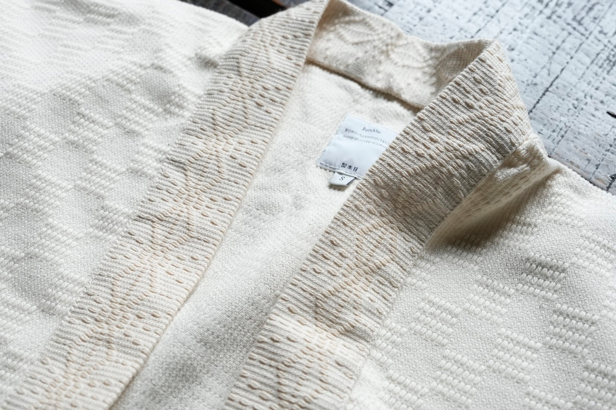 Noragi Field Jacket / 刺し子織り / 4 pockets