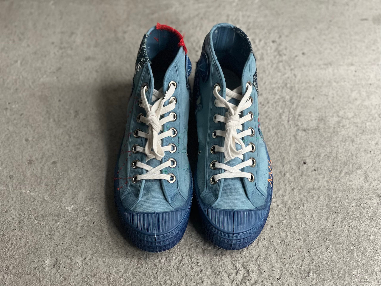 Czech Military Training Shoes <Indigo-dyed> <Dead Stock>