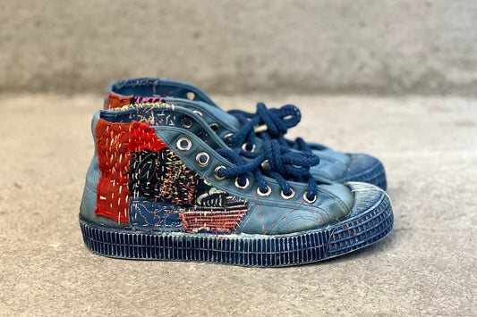 Czech Military Training Shoes <Indigo-dyed> <Dead Stock>