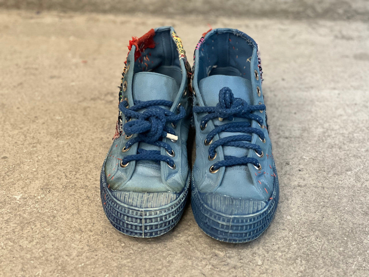 Czech Military Training Shoes <Indigo-dyed> <Dead Stock>