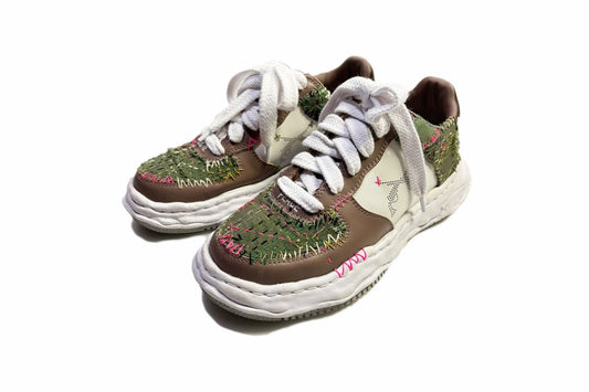 JunAle SASHIKO Maison MIHARAYASUHIRO SNEAKER / BEIGE x WHITE