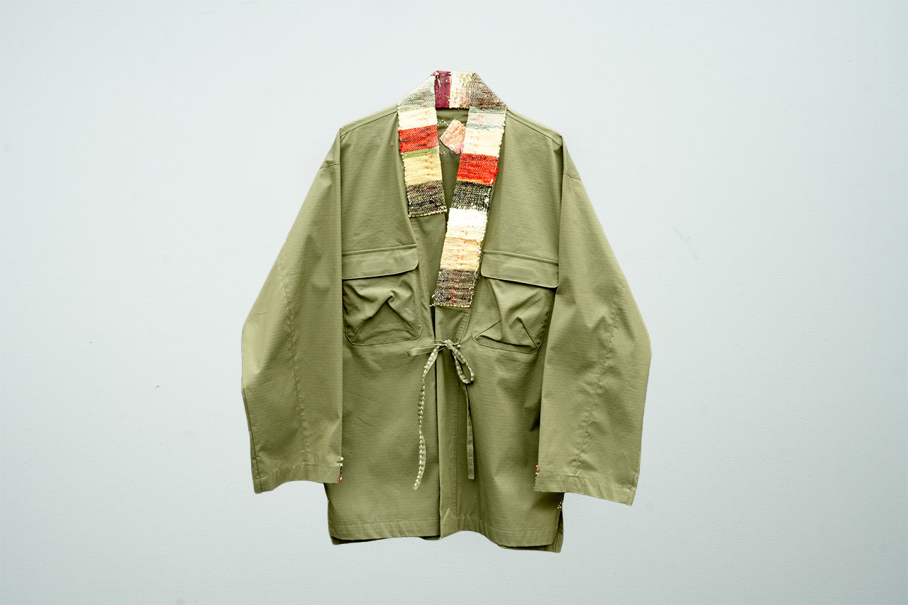NORAGI FIELD JACKET / RIP-STOP / 4 POCKETS / SAKIORI