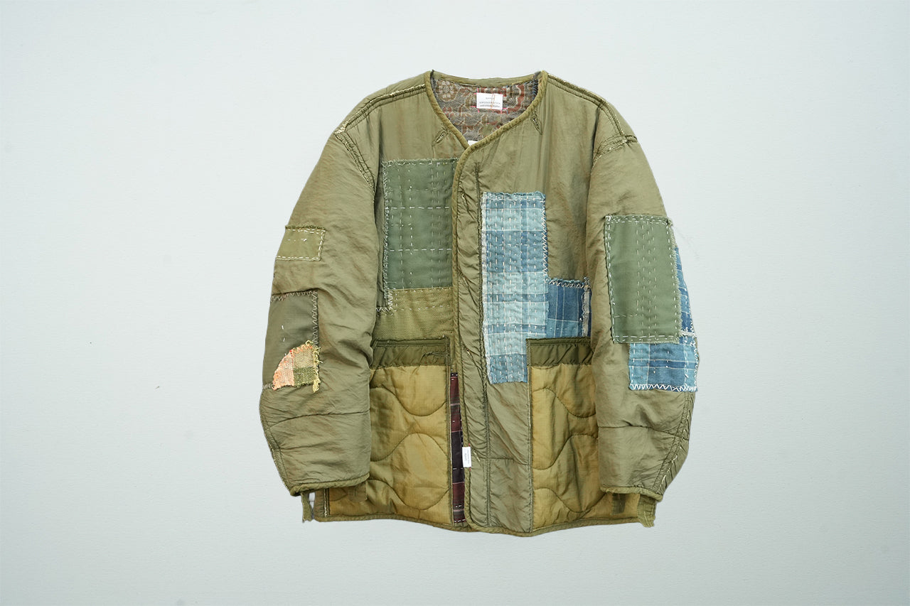 SASHIKO MILITARY LINER JACKET