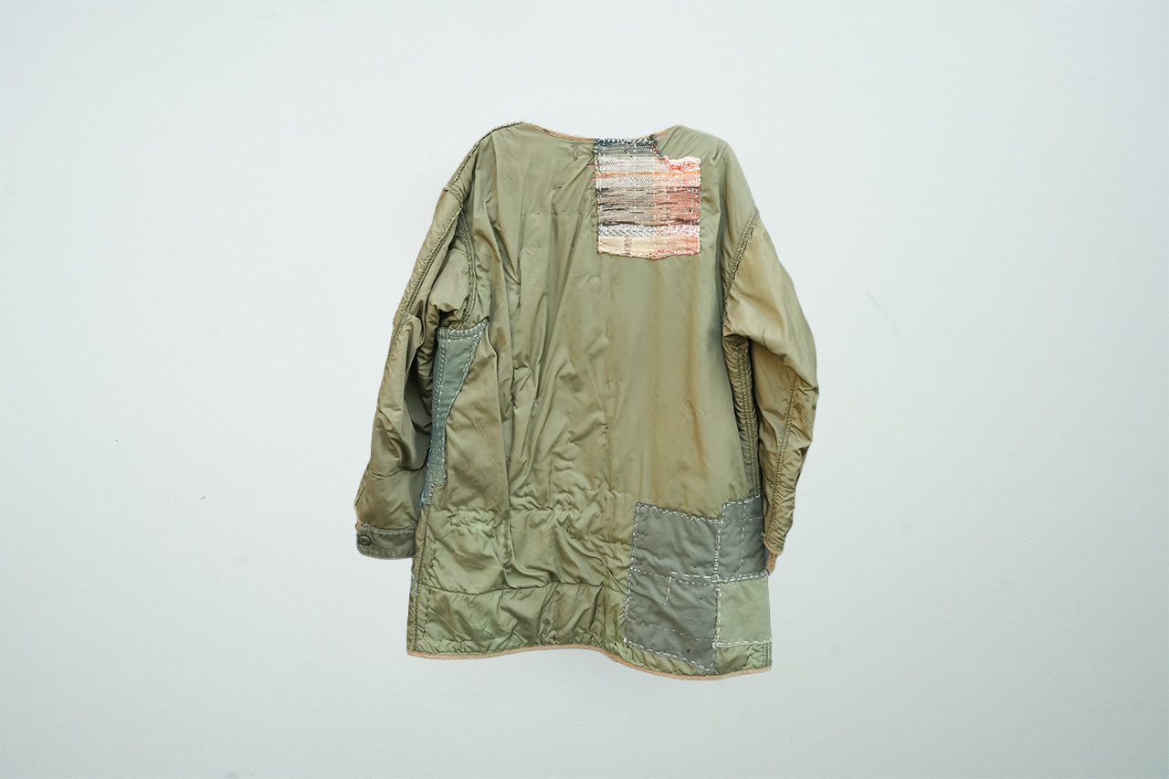 SASHIKO MILITARY LINER JACKET