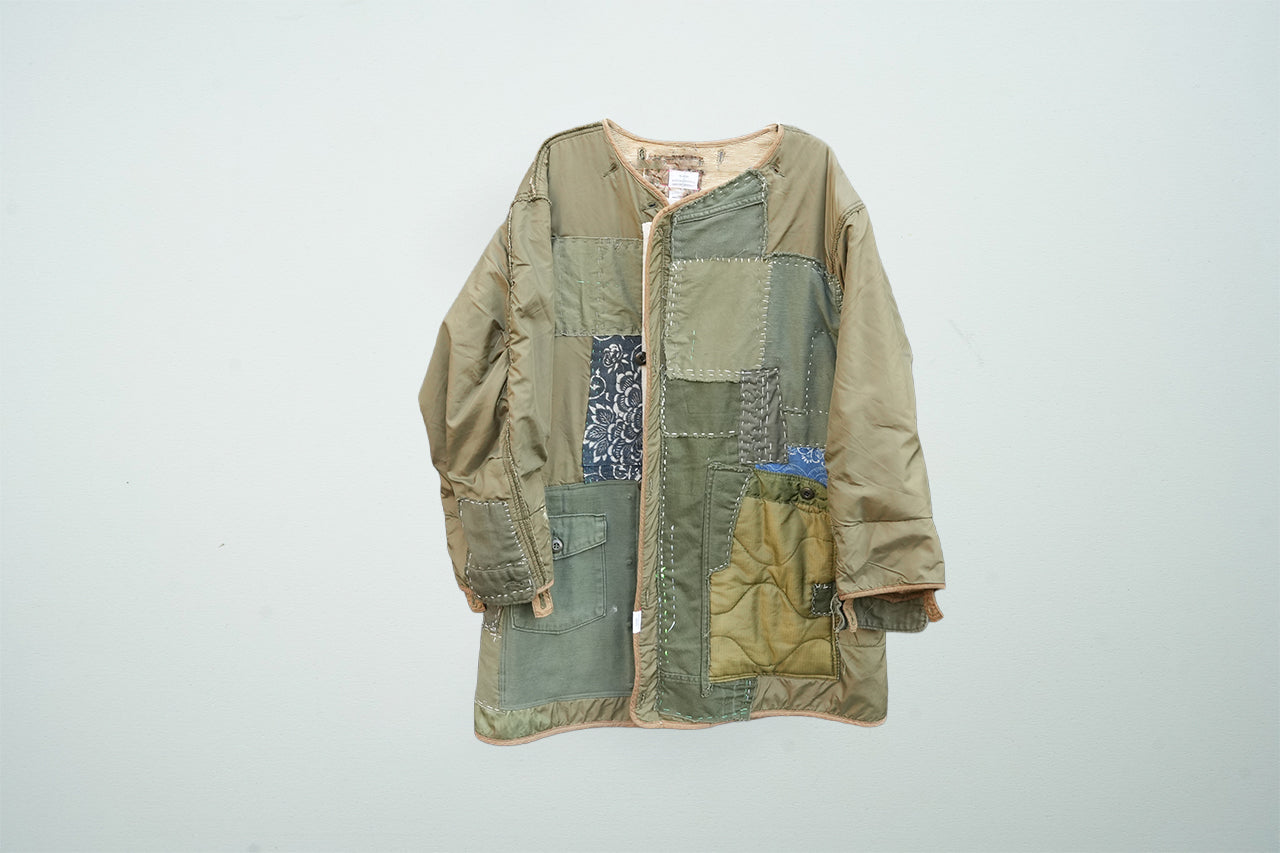 SASHIKO MILITARY LINER JACKET