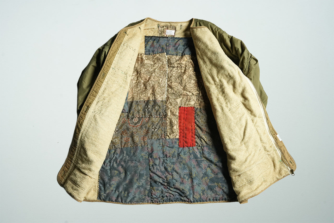 SASHIKO MILITARY LINER JACKET