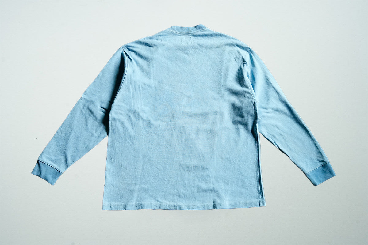 Oversized L/S Tee [INDIGO]