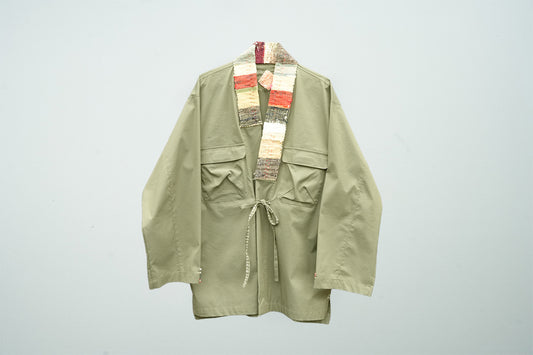Noragi Field Jacket / Rip-Stop / 4 pockets / Sakiori