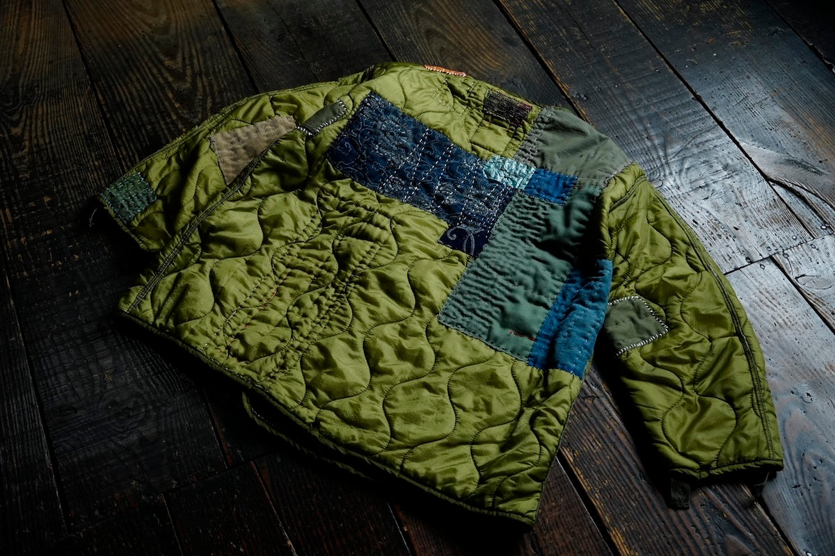 SASHIKO MILITARY LINER JACKET