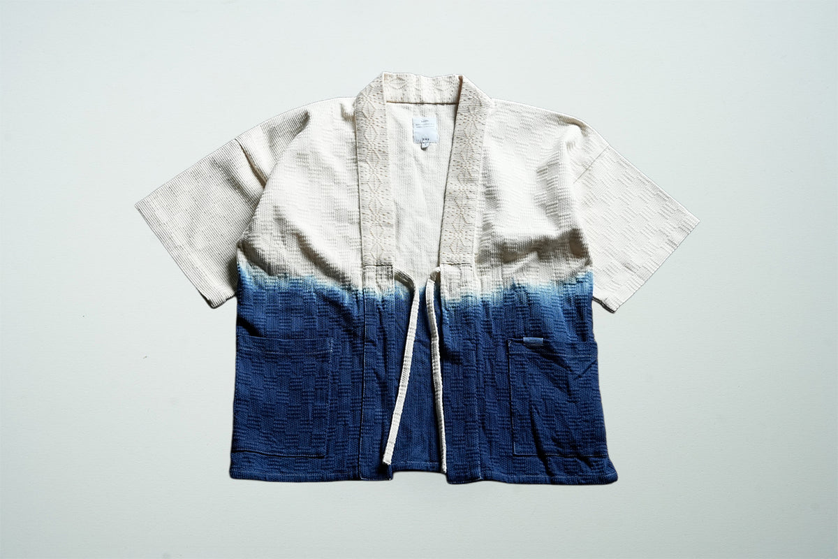 Noragi Field Jacket / 刺し子織り / 4 pockets